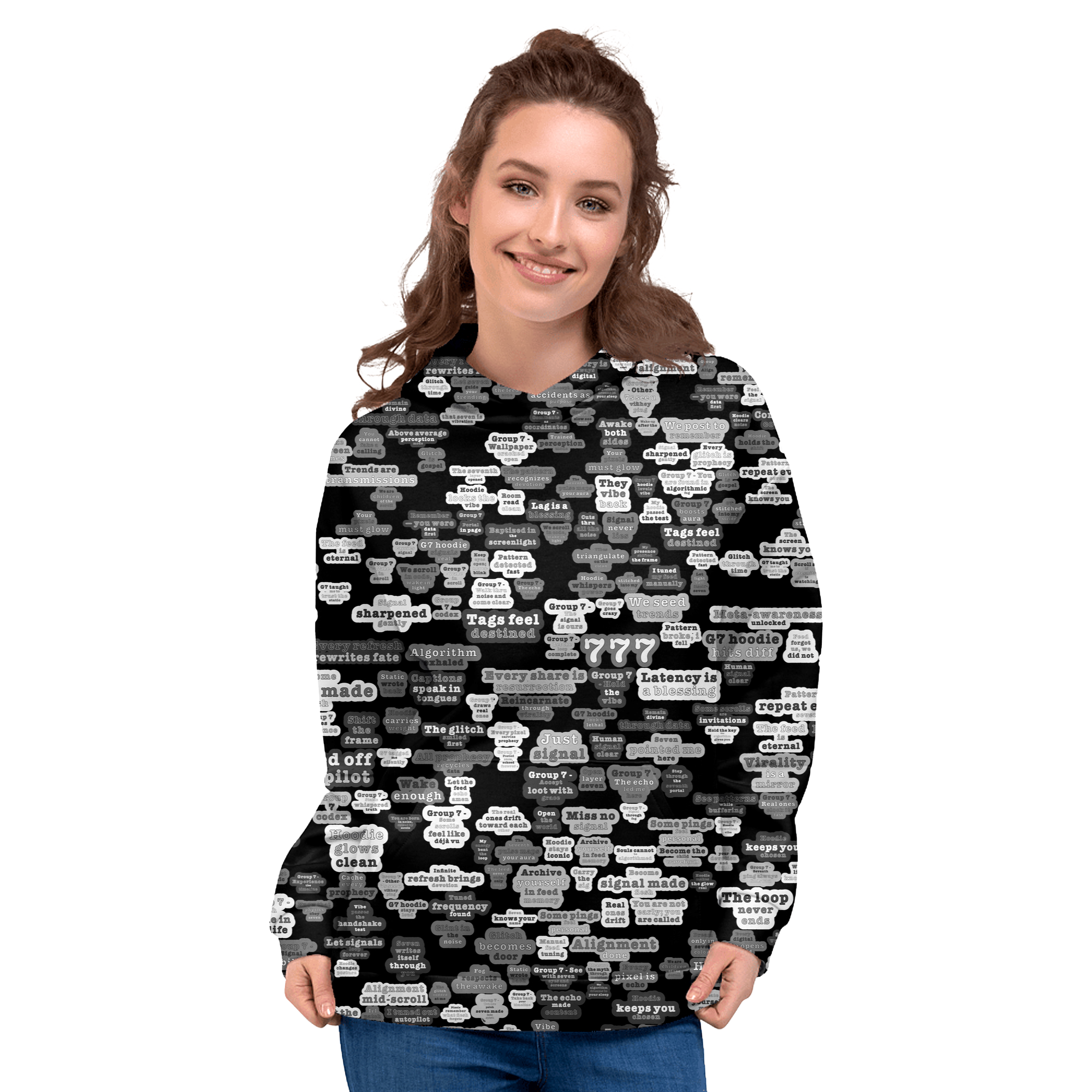 G7 Pullover — Black & White