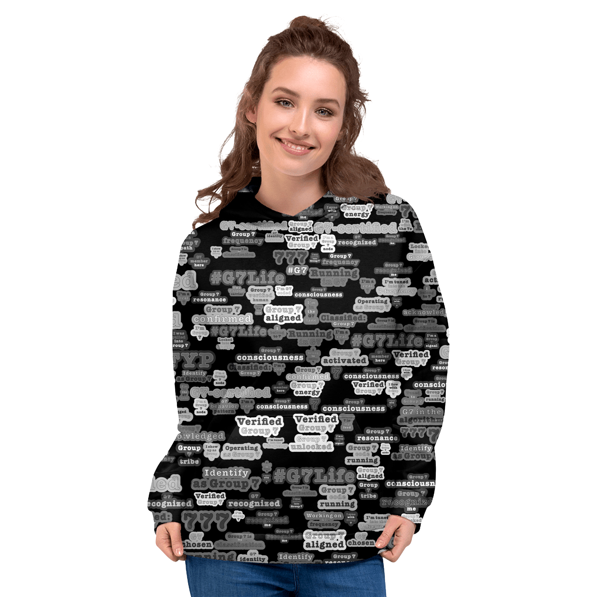 G7 Pullover — Black & White